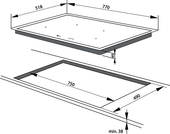 Amica PI7511SF