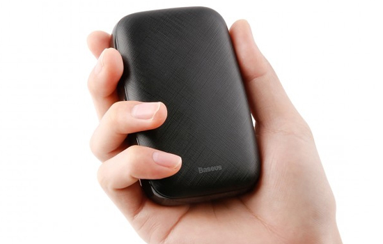 Внешний аккумулятор (Power Bank) Baseus Mini Q Black 10000mAh (PPALL-BXQ01)