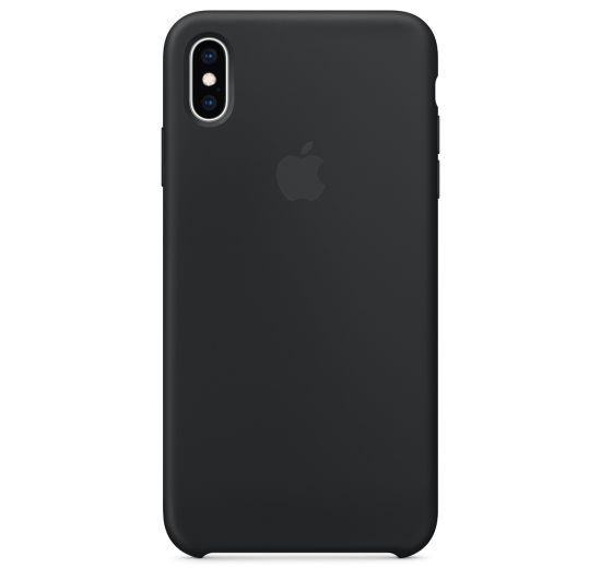 Чехол для iPhone XS Max Silicone Case Coal