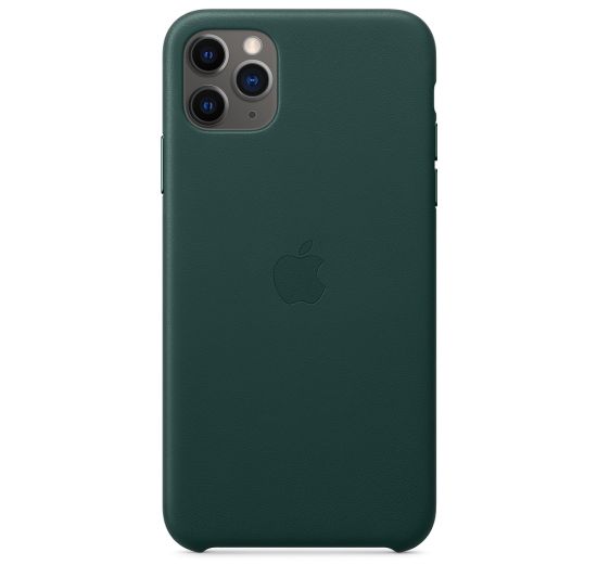 Чехол для смартфона Apple iPhone 11 Pro Max Leather Case - Forest Green (MX0C2)