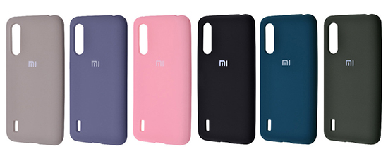 Чехол для Xiaomi Mi A3 Silicone Cover Black