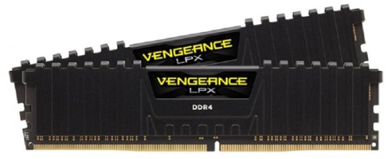 Corsair 8 GB (2x4GB) DDR4 2400 MHz (CMK8GX4M2A2400C14)