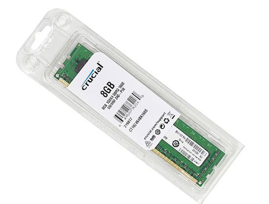 Crucial 8 GB DDR3L 1600 MHz (CT102464BD160B)