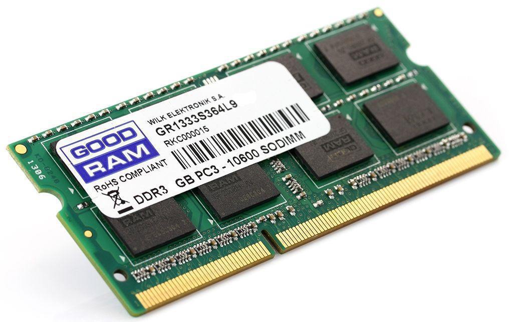 SO-DIMM 2Gb DDR3 1333 Goodram (GR1333S364L9/2G)