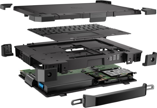 Dell Latitude 7414 (74i58S2IHD-WBK) Rugged Extreme