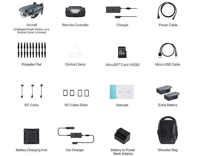 DJI Mavic Pro Fly More Combo