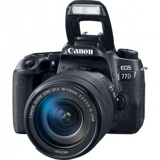 Фотоаппарат Canon EOS 77D kit (18-135mm) nano USM