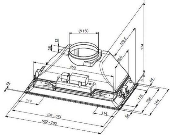 Franke Box FBI 522 XS