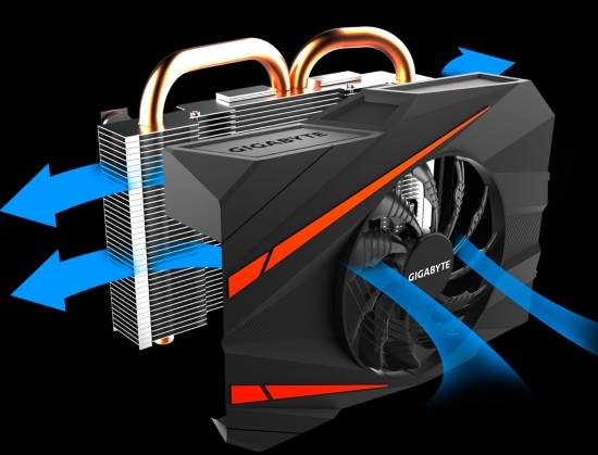 GIGABYTE GeForce GTX 1060 Mini ITX OC 6G (GV-N1060IXOC-6GD)