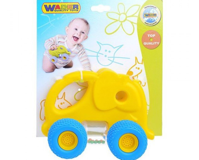 Игрушка-каталка Полесье Baby Gripcar Слоник (38241)