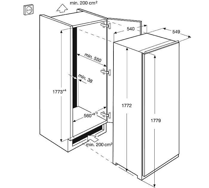 Zanussi ZBA30455SA