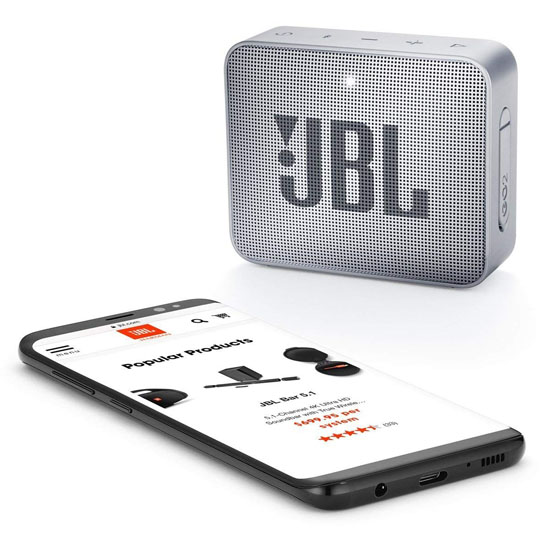 Колонка JBL GO 2 (JBLGO2GRAY)