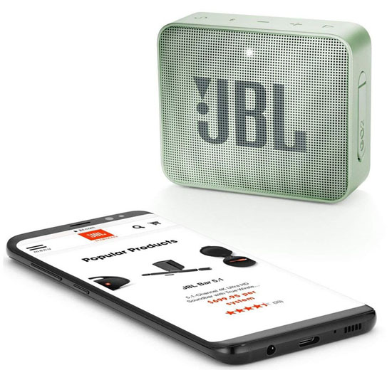 Колонка JBL GO 2 (JBLGO2MINT)