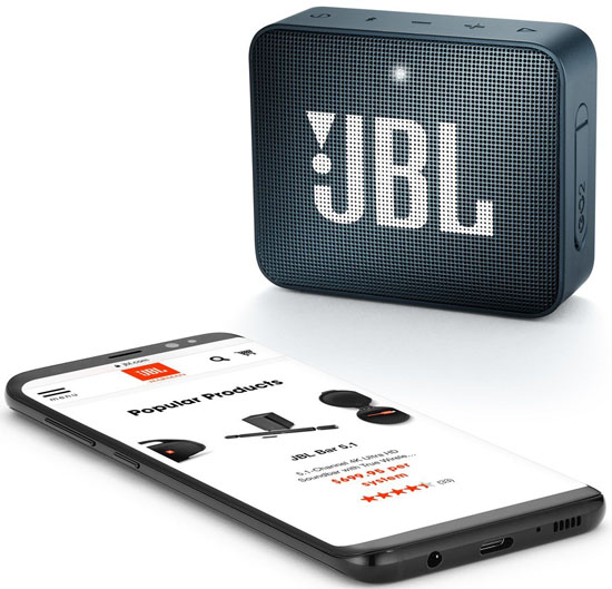 Колонка JBL GO 2 (JBLGO2NAVY)