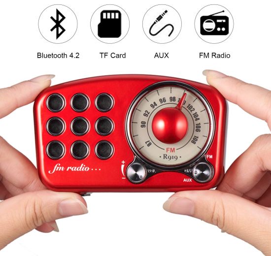 Колонка Mifine Vintage Radio Retro