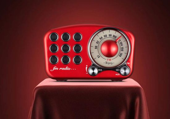 Колонка Mifine Vintage Radio Retro