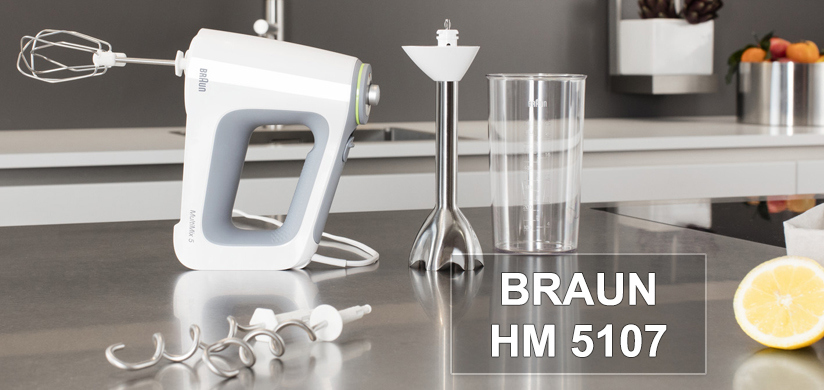 BRAUN HM 5107 WHITE