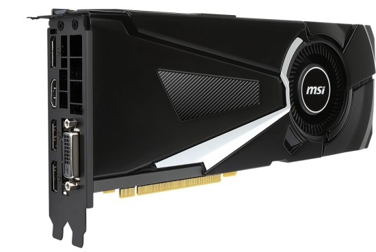 MSI GeForce GTX 1070 AERO 8G OC