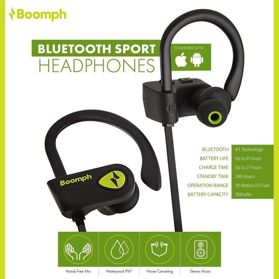 Наушники Boomph Bluetooth Sports