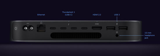 Неттоп Apple Mac mini Late 2018 (Z0W10001C/MRTR71)