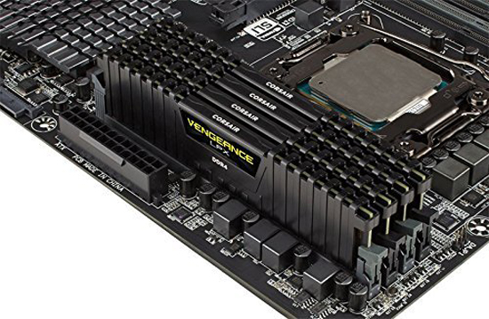Память Corsair Vengeance LPX Black DDR4 16GB 4x4GB 3200MHz CL16 Kit (CMK16GX4M4C3200C16)