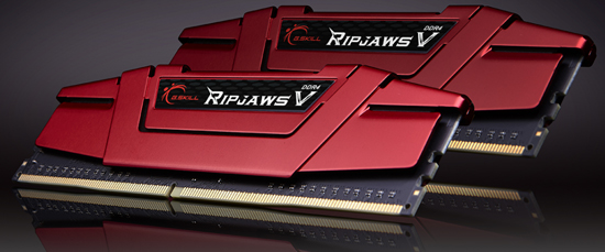 Память G.Skill 16 GB 2x8GB DDR4 3000 MHz Ripjaws V (F4-3000C16D-16GVRB)