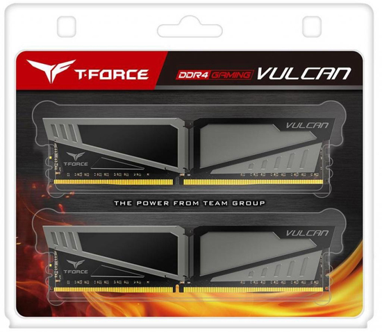 Память TEAM 16 GB 2x8GB DDR4 3000 MHz Vulcan (TLGD416G3000HC16CDC01)