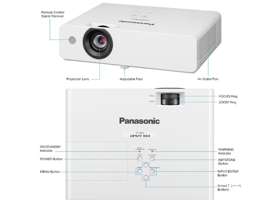 Мультимедийный проекторор Panasonic PT-LW373