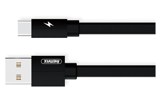 Дата кабель USB 2.0 AM to Lightning 1.0m Kerolla black Remax (RC-094I1M-BLACK)