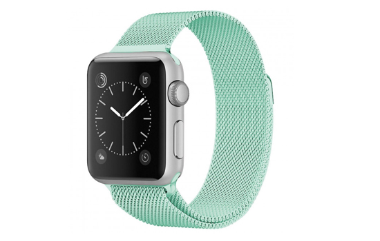 Ремешок для Apple Watch 42mm Milanese Loop Band Mint Green