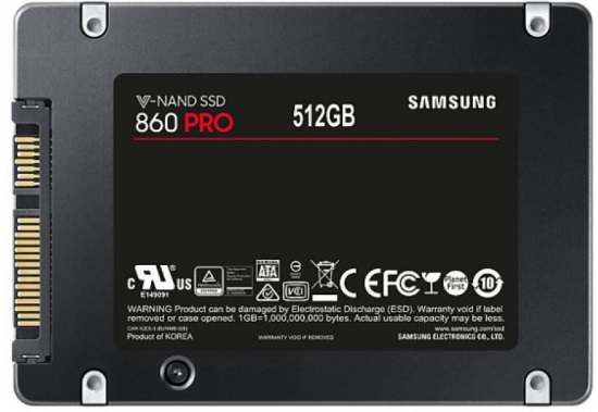 Samsung 860 PRO 512 GB (MZ-76P512B)