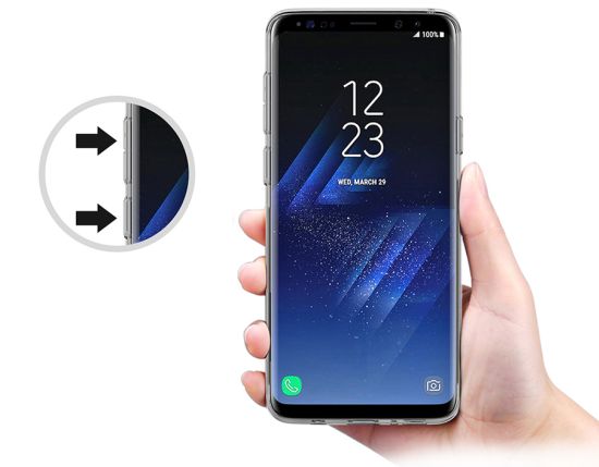 Силиконовый чехол Oucase для Samsung S9 Plus