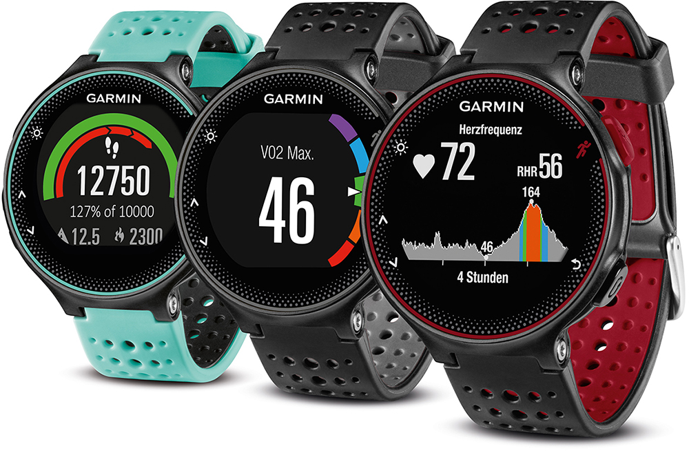 Garmin Forerunner 235 Black/Marsala Red (010-03717-71)