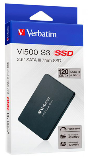 SSD накопитель Verbatim Vi500 S3 120GB (70022)