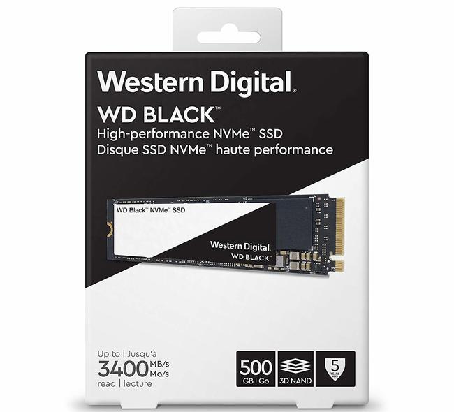 WD Black SSD 500 GB (WDS500G2X0C)