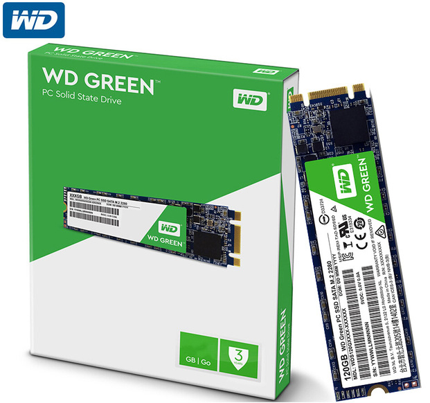 WD SSD Green M.2 120 GB (WDS120G2G0B)