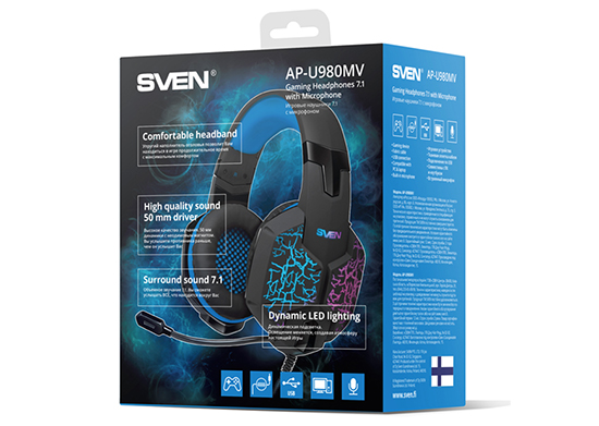 Sven AP-U980MV Black/Blue