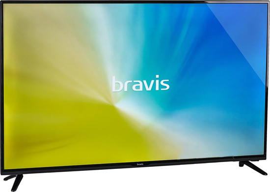 Телевизор Bravis LED-43G5000 Smart + T2 black