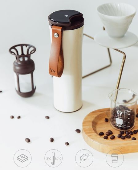 Термокружка Xiaomi KissKissFish MOKA Smart Coffee Tumbler