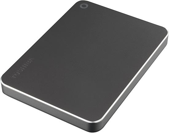 Toshiba Canvio Premium 1 TB Dark Gray Metallic HDTW210EB3AA