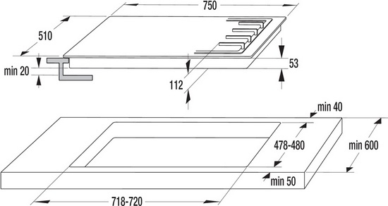 Варочная поверхность Gorenje GTW751UB