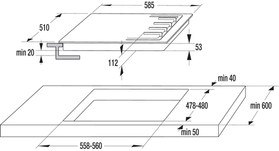 Варочная поверхность Gorenje MEGKTG7SY2W
