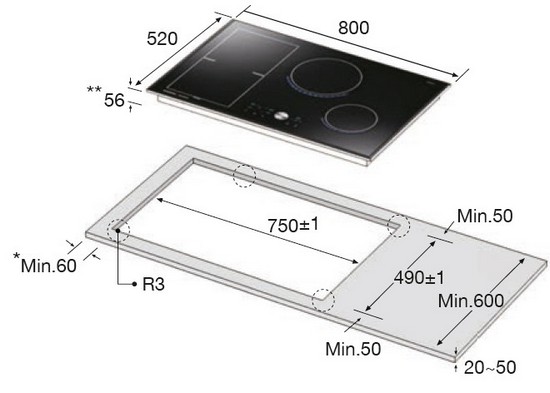 Варочная поверхность Samsung NZ84J9770EK