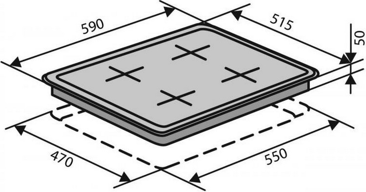 Ventolux HSF622-B3G CEST (BK)