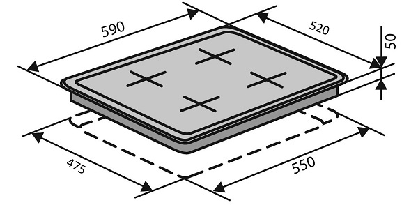 Ventolux HSF640-D3 C (BK)