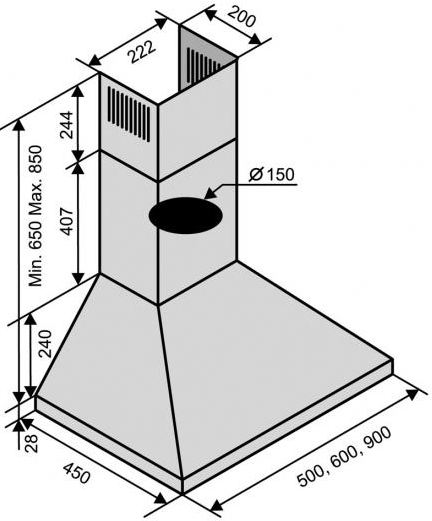 Ventolux MILANO 60 WH (1000) IT