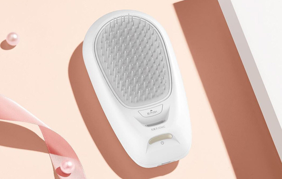 Виброрасческа с ионизацией Xiaomi Wellskins Portable Negative Ion Hair Care Comb White