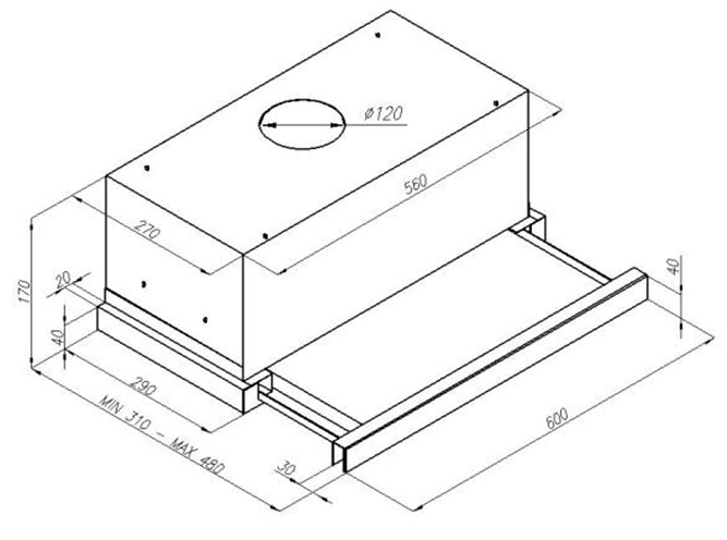 Perfelli TL 6111 BL