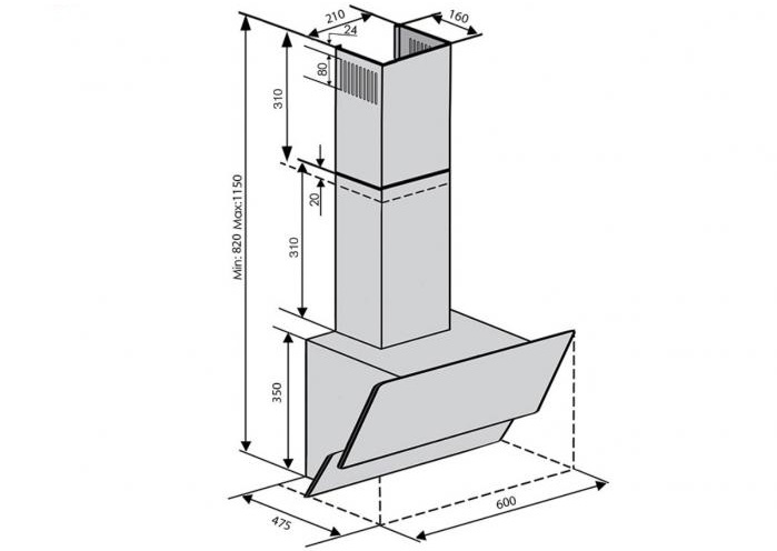 Ventolux WAVE 60 BK (1000) TRC IT