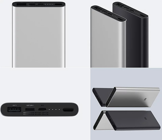 Power Bank Xiaomi Mi Power Bank 3 10000mAh Black